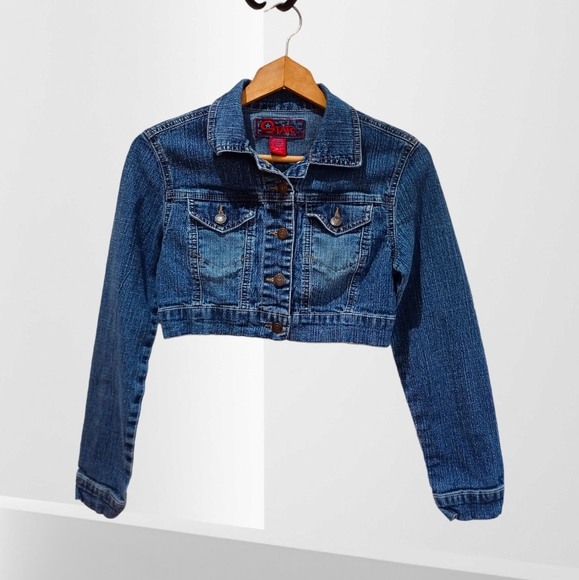 Star Jeans Women's Denim Dark Wash Cropped Jacket - Picture 8 of 16